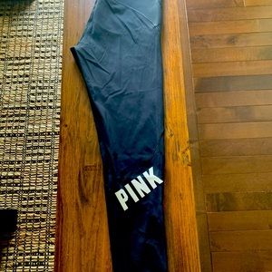 Pink High Waist Compression Seamed Legging